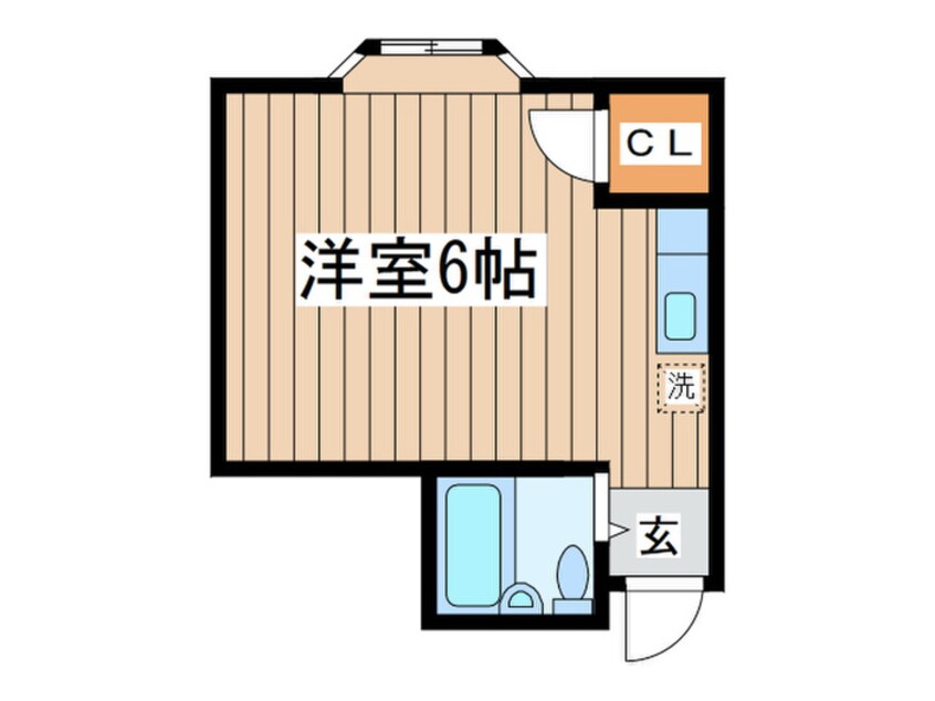 間取図 パールハイムＣ