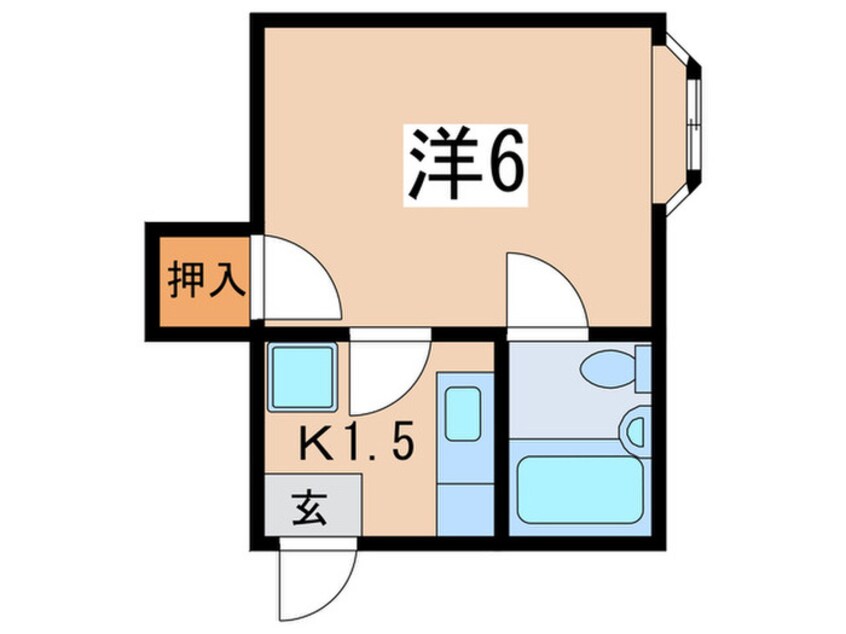 間取図 パールハイムＣ