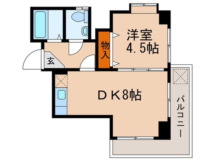 間取り図 フラットワセダ