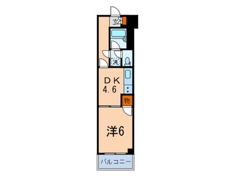 間取図 パロス千駄木（203）