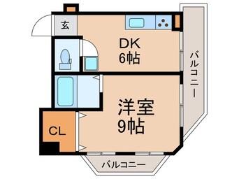 間取図 シャトレー五反田（７０６）