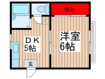 間取図 ロータスハイツ Ａ．Ｂ