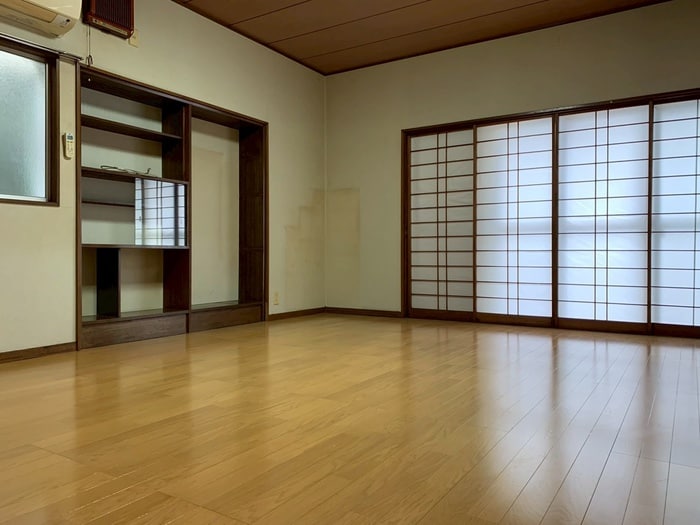 室内からの展望 橋本方貸家2