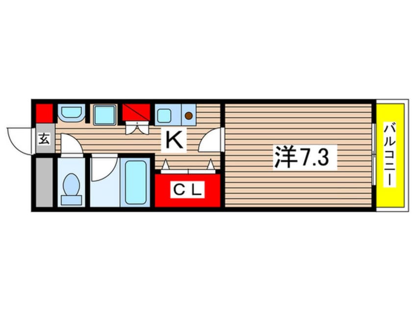 間取図 本町アンディ
