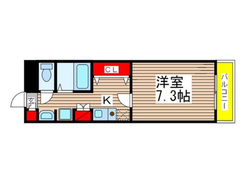 間取図 本町アンディ