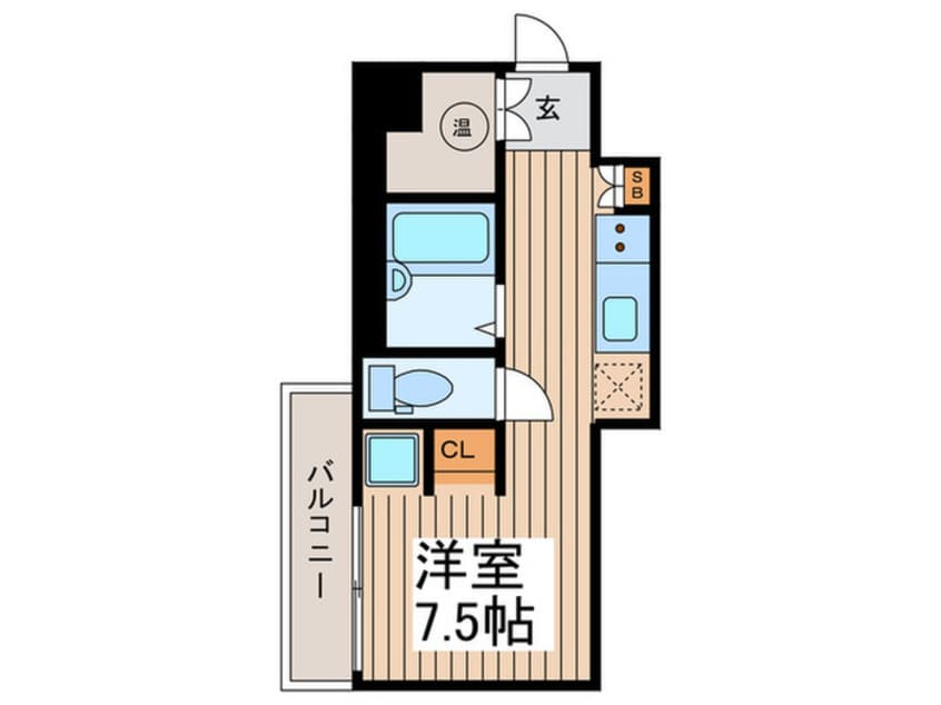 間取図 ドルミ錦糸町・大興ビル(1001)