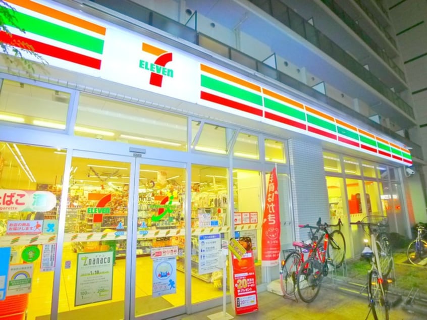 セブンイレブン江東橋3丁目(コンビニ)まで87m ドルミ錦糸町・大興ビル(1001)