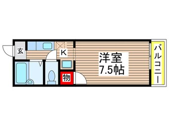 間取図 フラッツマルイ