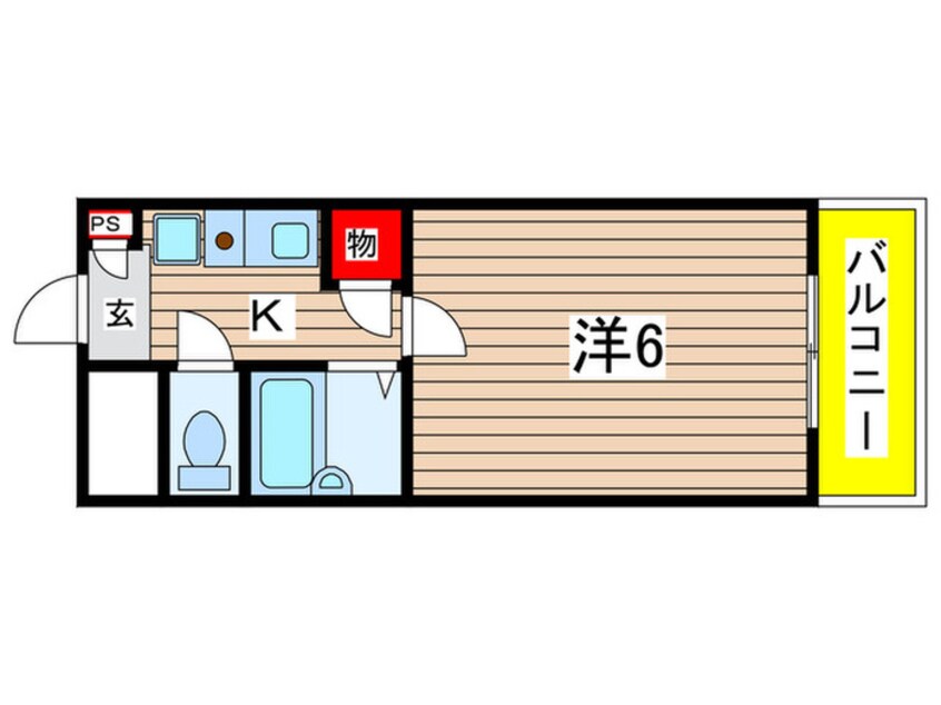 間取図 コンフォース喜