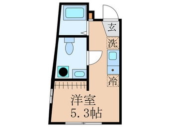 間取図 ホライゾンコート新宿西落合