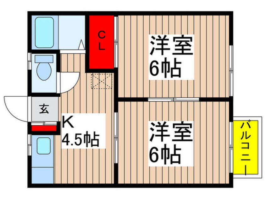 間取図 ダイワプラザ飯盛台