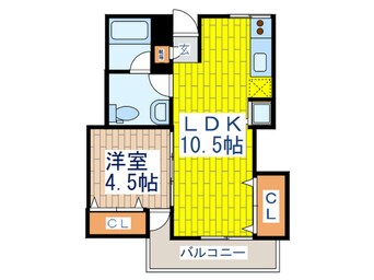 間取図 第２シャトレー青山