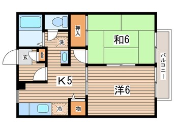 間取図 サンハイツＡ