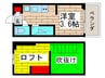 Ｂｌｉｓｓ西船橋 1Rの間取り