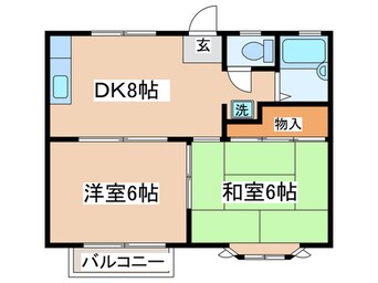 間取図 エスティハイム２