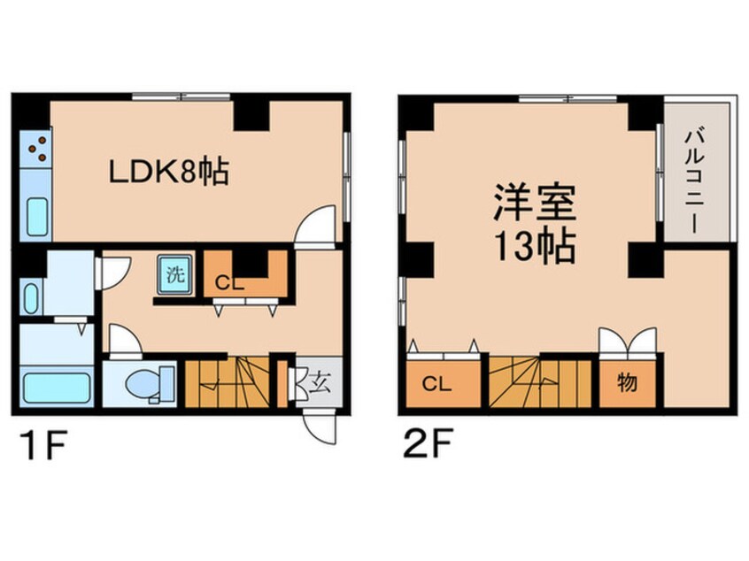 間取図 ヴィラ・グランディオ東本町