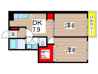 間取図 サンセールメゾン514