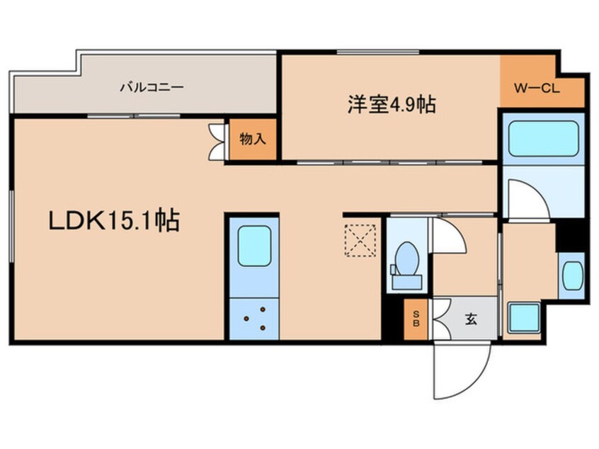 間取図 ルネスクラカタ