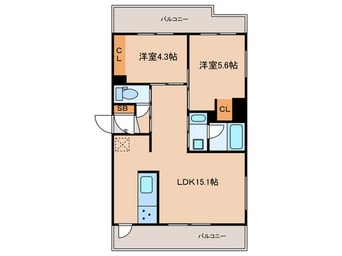 間取図 ルネスクラカタ