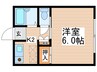 ファンテ－ヌメゾン片倉 1Kの間取り