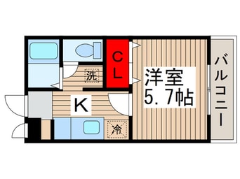 間取図 キャナルコ－ト