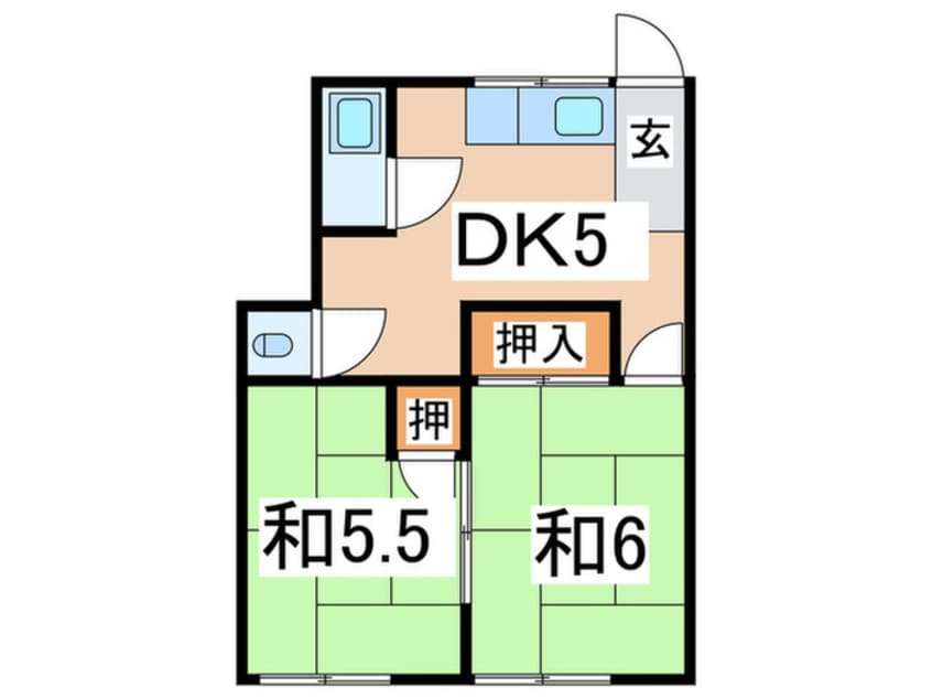 間取図 小川ハイツ