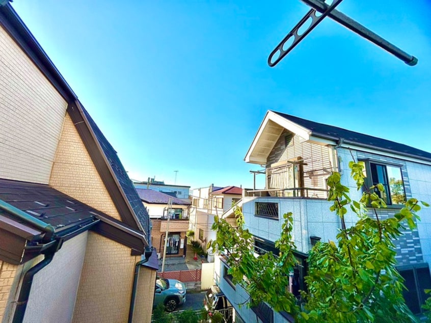 室内からの展望 尾山ビル