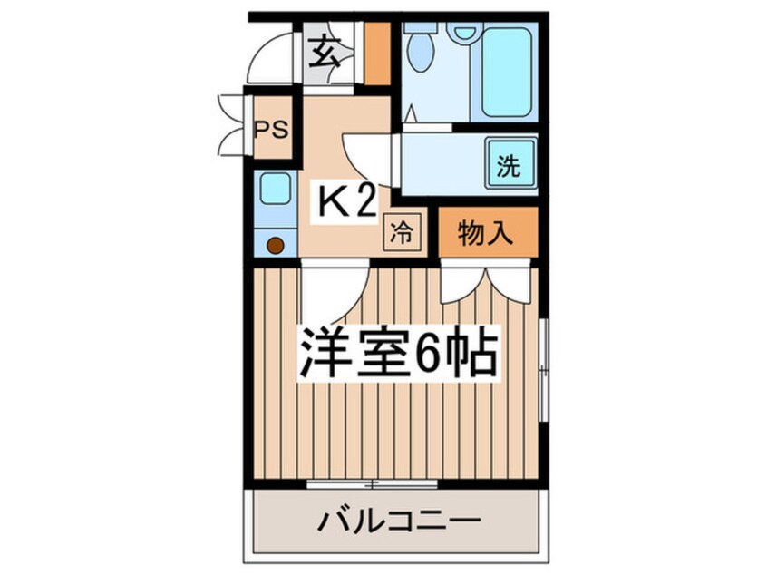 間取図 サン・フラット