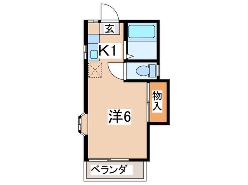 間取図 コ－ポコスモス