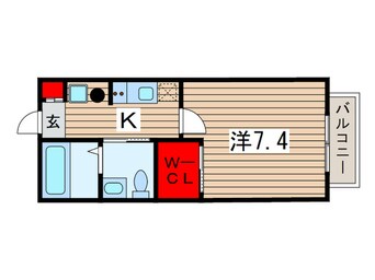 間取図 ベルメゾンＫ