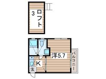 間取図 サンクレールⅤ