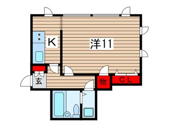 間取図 ＴＨＥ３０ｔｈ