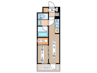 間取図 リビオメゾン東北沢