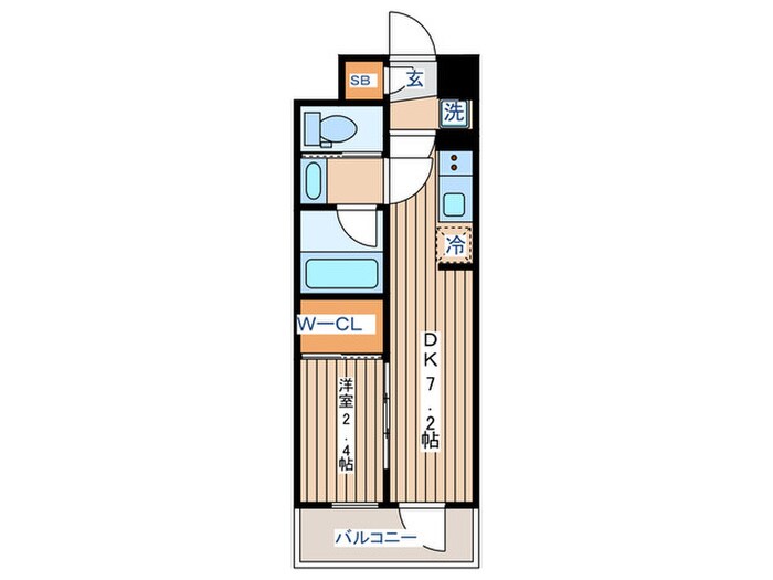 間取り図 リビオメゾン東北沢