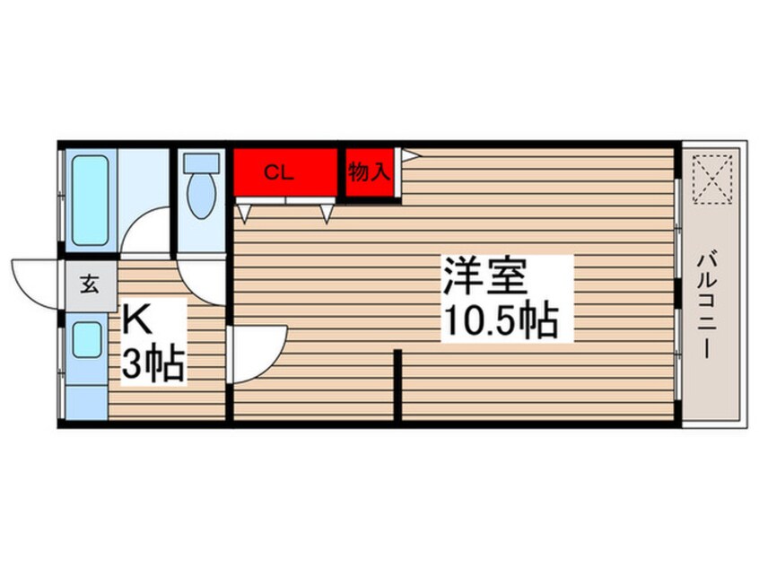 間取図 さつき荘