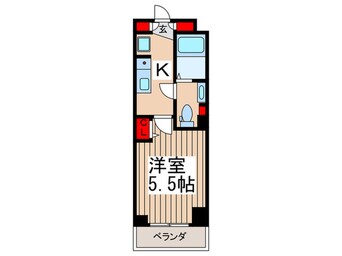 間取図 グランカーサ市川国府台