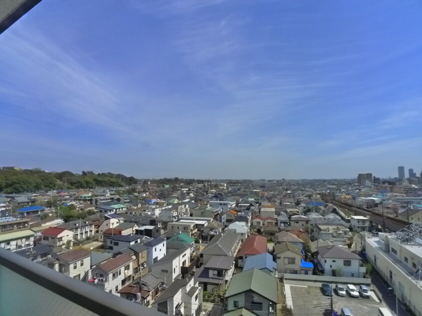 室内からの展望 グランカーサ市川国府台