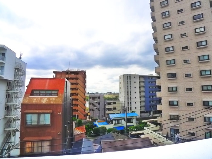 室内からの展望 グランカーサ市川国府台