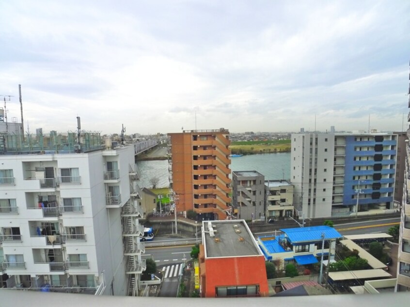 室内からの展望 グランカーサ市川国府台