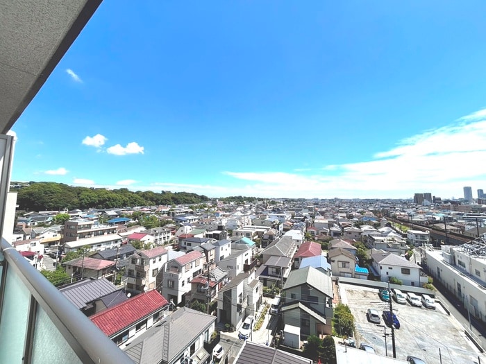 室内からの展望 グランカーサ市川国府台