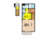 LOHAS上井草 1Kの間取り