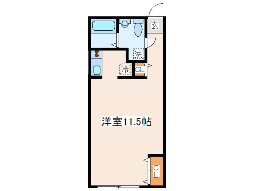 間取図 ユーコート経堂