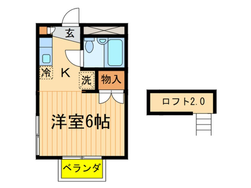 間取図 ベルシオン　セラファン