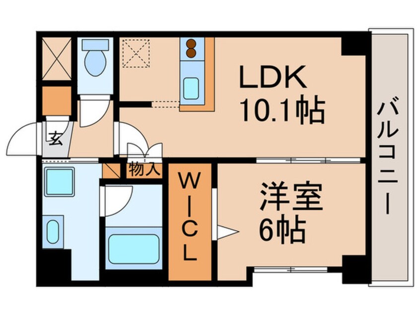 間取図 フェアレーンアネックス