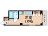 アービスヒル 1Rの間取り