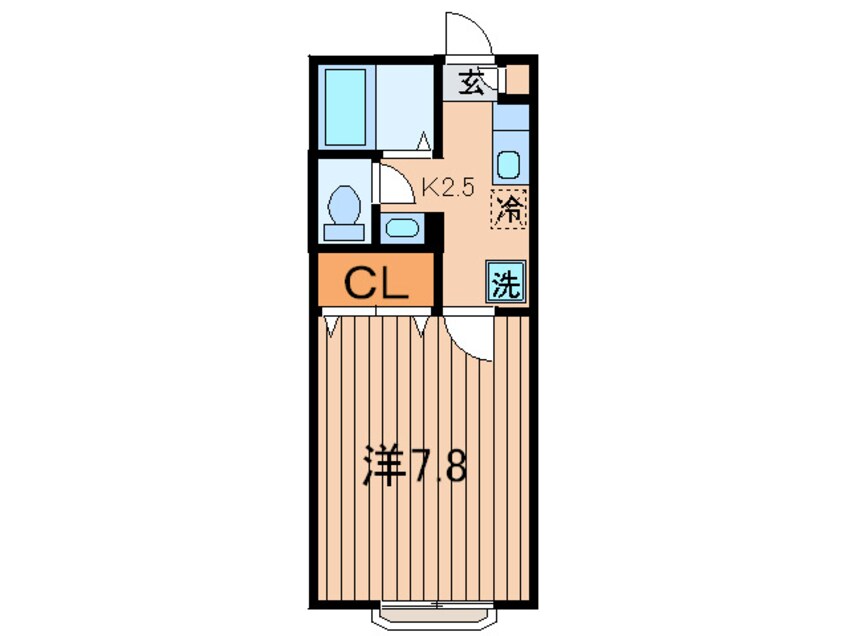 間取図 リラ夢見ケ崎