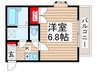 ストークハイツ新検見川 1Kの間取り