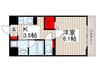 ｅｓｐｏｉｒ 1Kの間取り