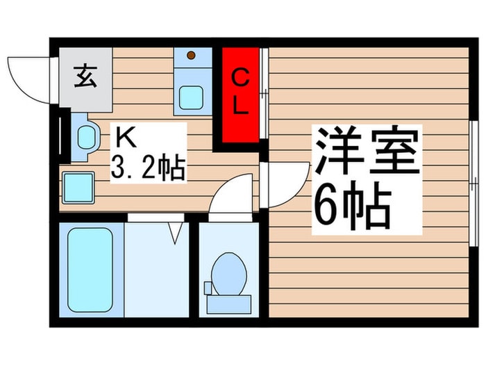 間取り図 キャメル津田沼