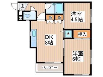 間取図 ハウスプレイン　89